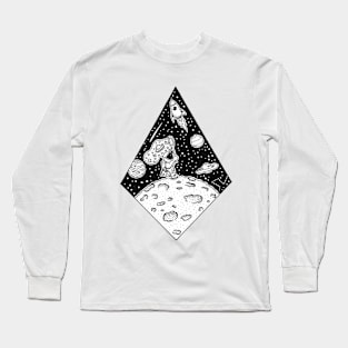 Man on the Moon Long Sleeve T-Shirt